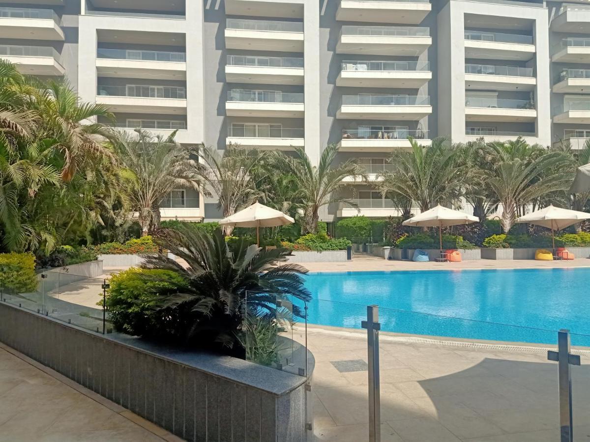 Fully Furnished Apartment At Ocean Blue Compound Kairo Eksteriør billede