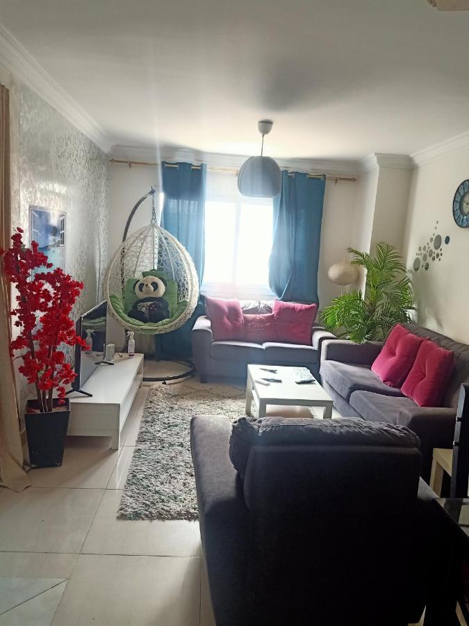Fully Furnished Apartment At Ocean Blue Compound Kairo Eksteriør billede