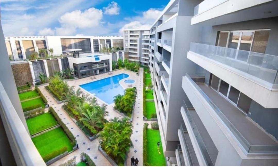 Fully Furnished Apartment At Ocean Blue Compound Kairo Eksteriør billede
